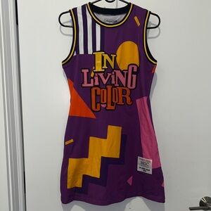 IN LIVING COLOR JERSEY DRESS